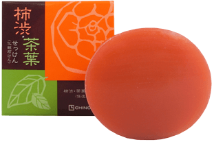 Persimmon tannin・Tea leaf soap（100g）